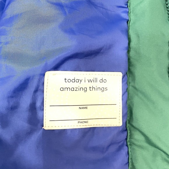 Champion Hooded Jacket Youth Large 12/14 Color Block Winter Jacket - Picture 8 of 11